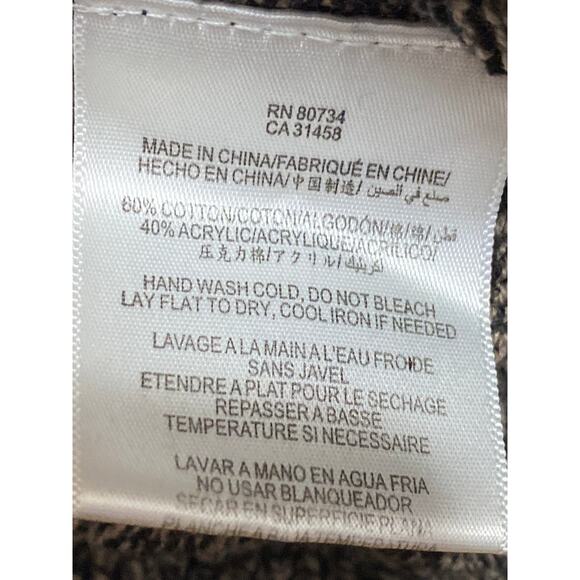 BCBGeneration Women's Gray V Neck Pullover Knit Long Sleeve Sweater Top Size M - Picture 5 of 5